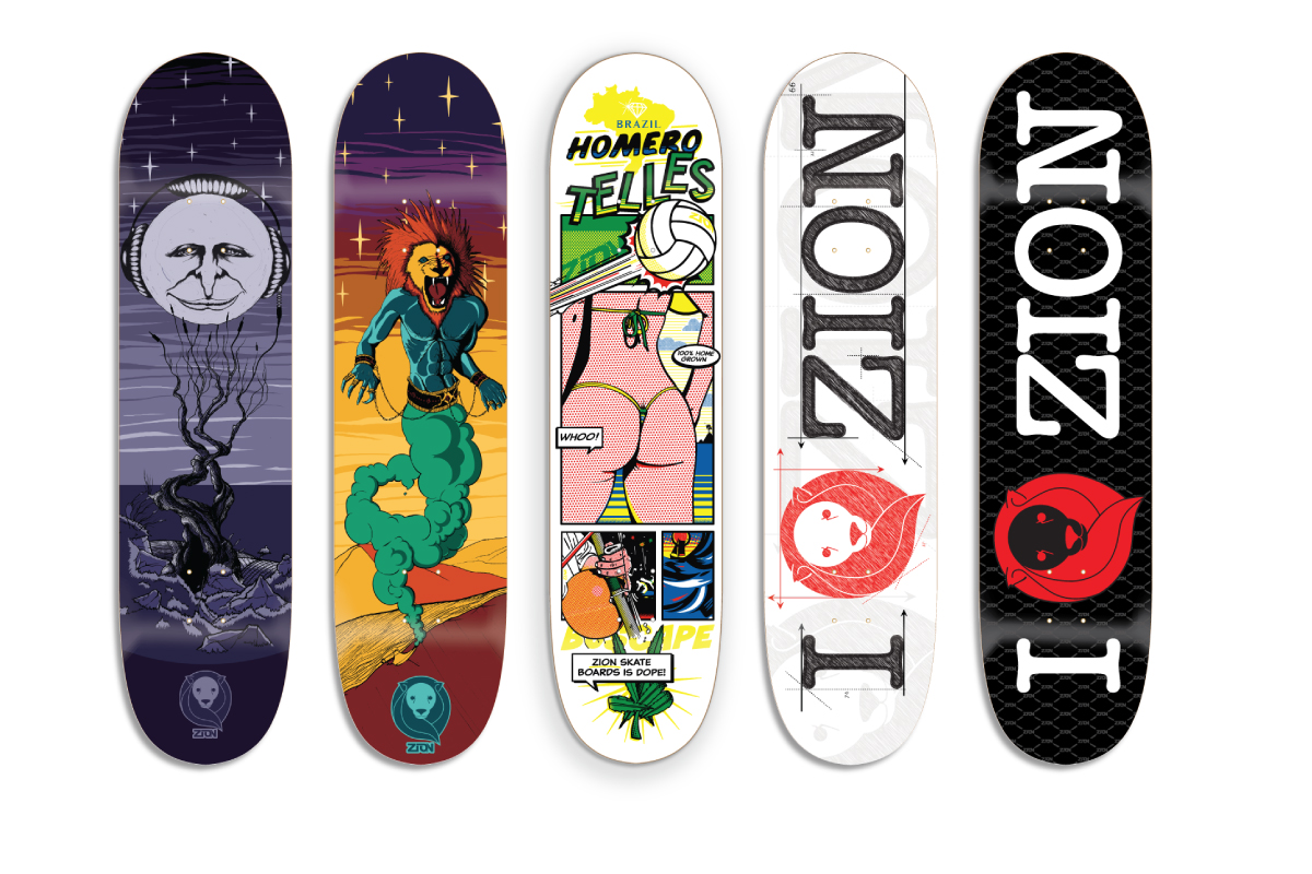TXIN Skateboard Skateboard Skateboard Deck Zion.